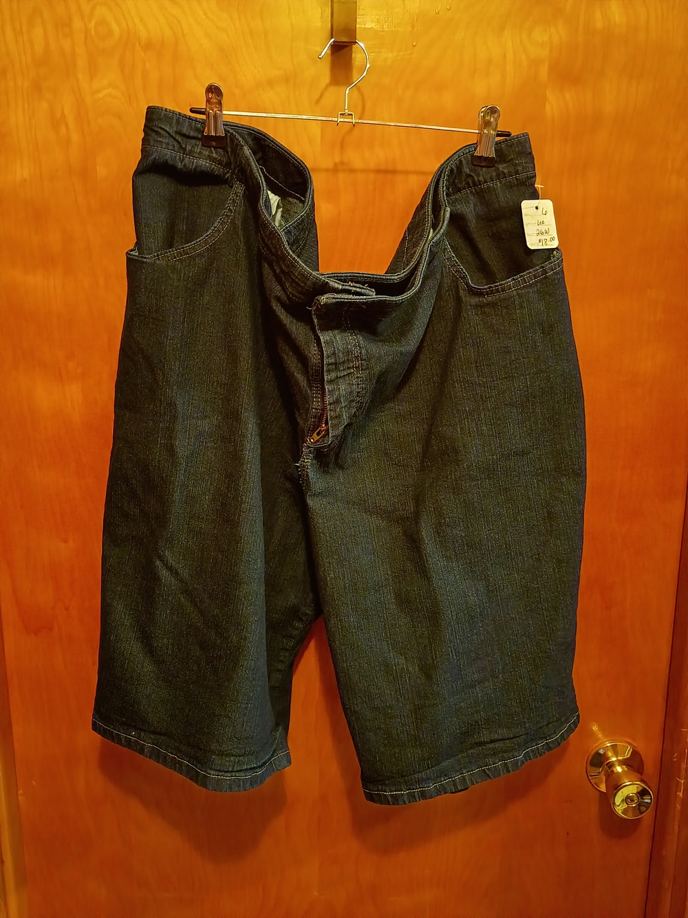 Lee Women's Indigo Denim Jean Shorts